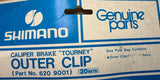 Shimano Japan  25.4mm plastic frame brake cable clips Vintage NOS