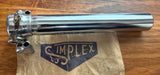 Vintage NOS Simplex 26.6mm seatpost 173 mm long