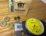 NOS Original Shimano Dura-Ace Steel Pulley Caps