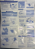 Vintage NOS Shimano Service instructions for 3 speed hub date 1983