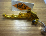 Vintage 80's Gold Chang Star Left hand two finger pull Brake Lever