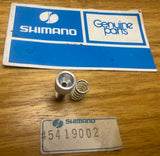 Vintage NOS Shimano Derailleur Cable Adjusting Barrel & Spring