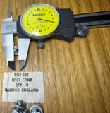 Original Raleigh NOS Screw, Nut & Washer Kit RMP 232