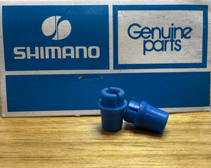 NOS Original Plastic Shimano MX Brake lever Ferrule - Blue - old school bmx