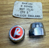 Original Raleigh Chrome "R" Nut NOS 13/32