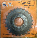 S.Y. 24t  1/2 X 1/8" Finest Freewheel- "NOS"