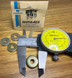 NOS Original Shimano Dura-Ace Steel Pulley Caps
