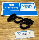 Shimano Japan  12.7mm plastic bike frame clips Vintage NOS