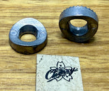 Vintage 80's Cherry Front Alloy Brake axle Spacer
