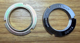 Vintage Tange Universal BB Unit Bottom Bracket Lock Nuts 24 TPI