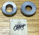 Vintage 80's Cherry Front Alloy Brake axle Spacer