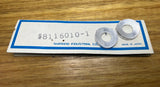 Vintage 80's SHIMANO Front Alloy Brake axle spacers