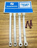 Shimano Japan  25.4mm plastic frame brake cable clips Vintage NOS