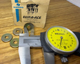NOS Original Shimano Dura-Ace Steel Pulley Caps