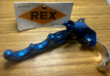 Vintage 80's Blue Chang Star Left hand two finger pull Brake Lever