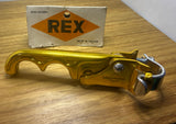 Vintage 80's Gold Chang Star Left hand two finger pull Brake Lever