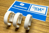 Shimano Japan  25.4mm plastic frame brake cable clips Vintage NOS