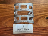 KKT FMX Lightning First Gen Pedal Cage - Raw Alloy - old school bmx