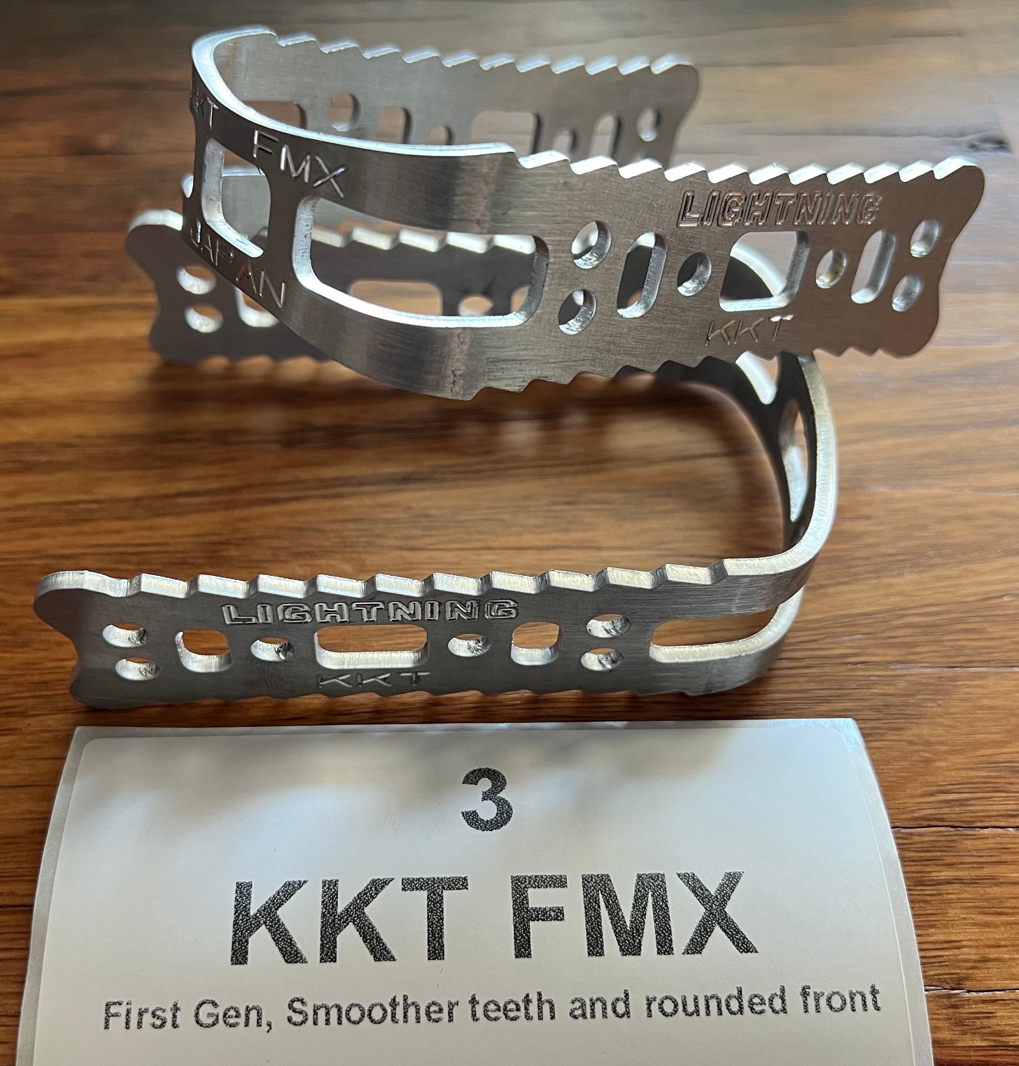 KKT old school bmx pedal NOS KKT FMX Lightning First Gen Pedal