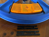 Skyway -  Tuff Wheel 2 reflector tabs - Black - old school bmx
