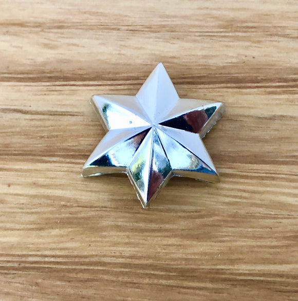 Malvern Star - Chrome Head badge 1 Pin - Mid school bmx