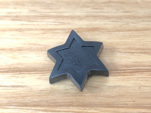 Malvern Star - Star 2 Pin Head badge - Black - old school bmx